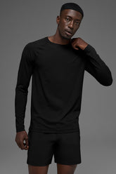Idol Crewneck Long Sleeve - Black
