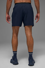 5" Traction Running Short - Navy