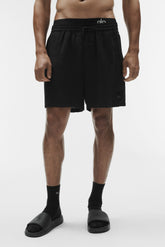 7" Linen Days Short - Black