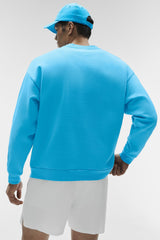 Accolade Crew Neck Pullover - Azure Blue