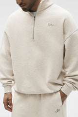 Accolade 1/4 Zip Pullover - Oatmeal Heather
