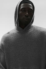 Wool Cashmere New Class Hoodie - Platinum Grey