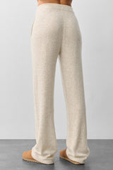 Wool Cashmere New Class Sweatpant - Oatmeal Heather