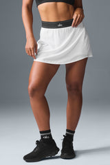 Match Point Tennis Skirt - White