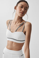 Airbrush Fast Track Bra - White/Black
