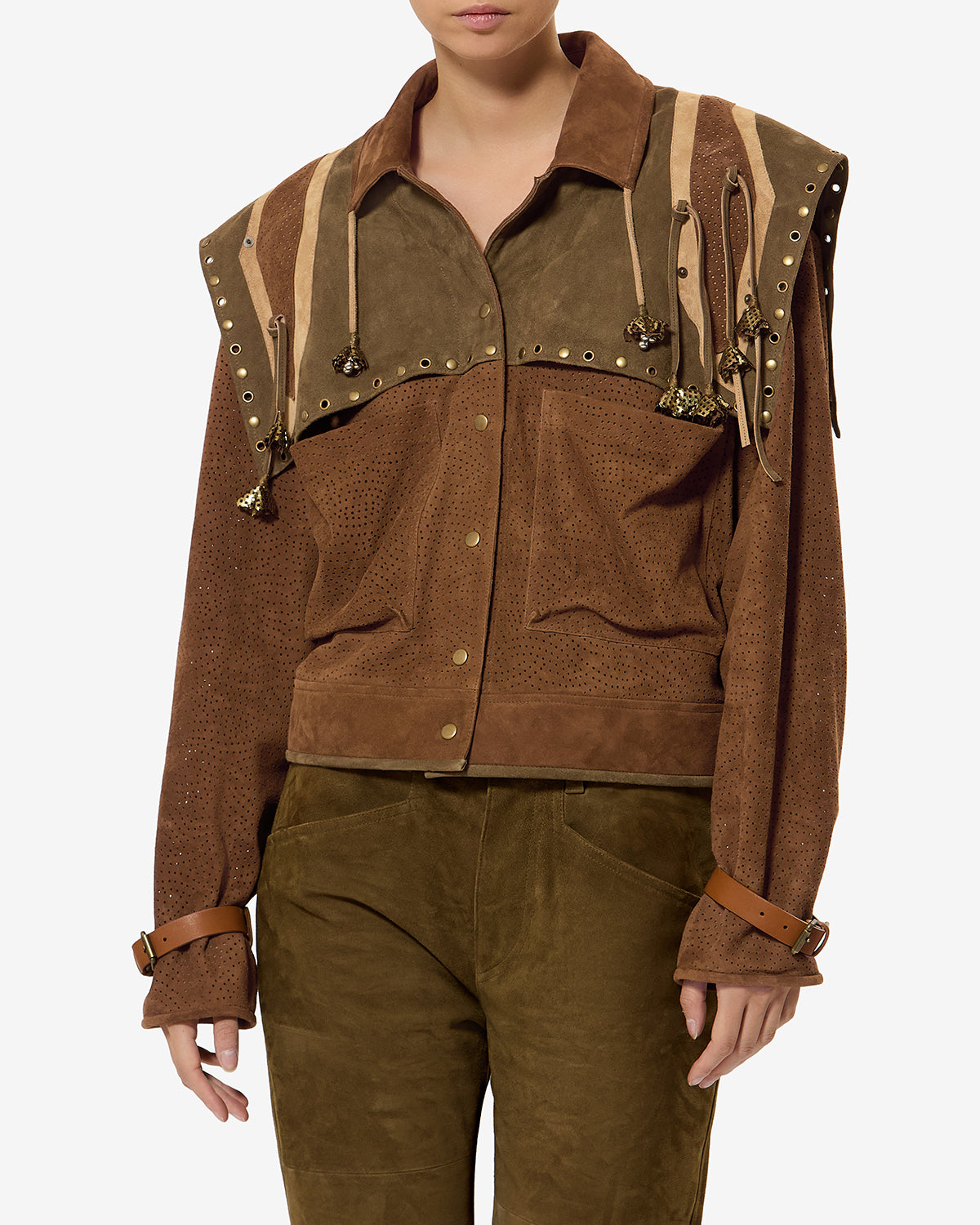VESTE EN CUIR KAYAE