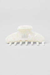 90's Claw Clip - White Pearl