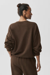 Accolade Crew Neck Pullover - Espresso