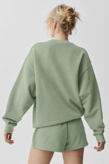 Accolade Crew Neck Pullover - Dune Grass