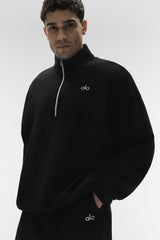 Accolade 1/4 Zip Pullover - Black