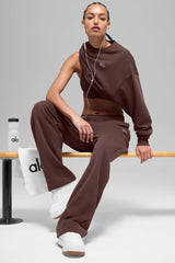 Accolade Straight Leg Sweatpant - Brownstone