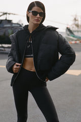 Gold Rush Puffer - Black