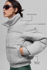 Sweatshirt Puffer - Athletic Heather Grey