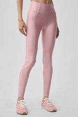 Airlift High-Waist 7/8 Fine Line Legging - Vintage Pink