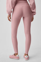 High-Waist Airlift Legging - Vintage Pink