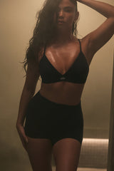 3" Alosoft High-Waist Carefree Short - Black