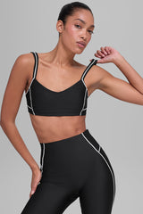 Airlift Haven Bra - Black/White