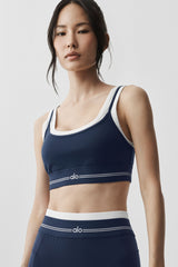 Airbrush Better Together Bra - Navy/White