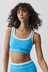 Airbrush Better Together Bra - Azure Blue/White
